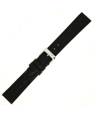 Watch Strap Piero Magli NEGRO 08600001.18.W Black Juoda 18 mm