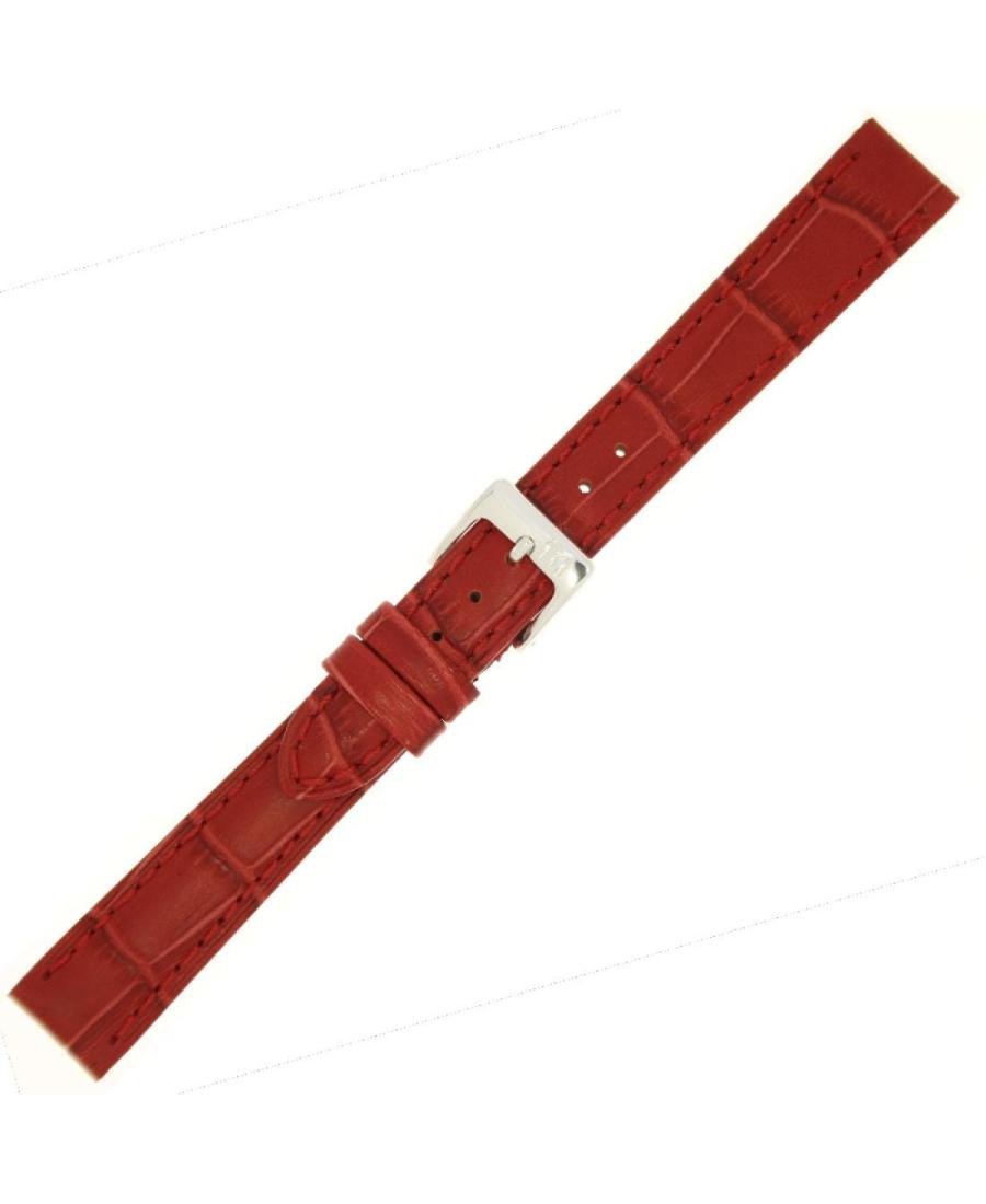 Watch Strap Piero Magli 08593017.14.Y Red Rot 14 mm