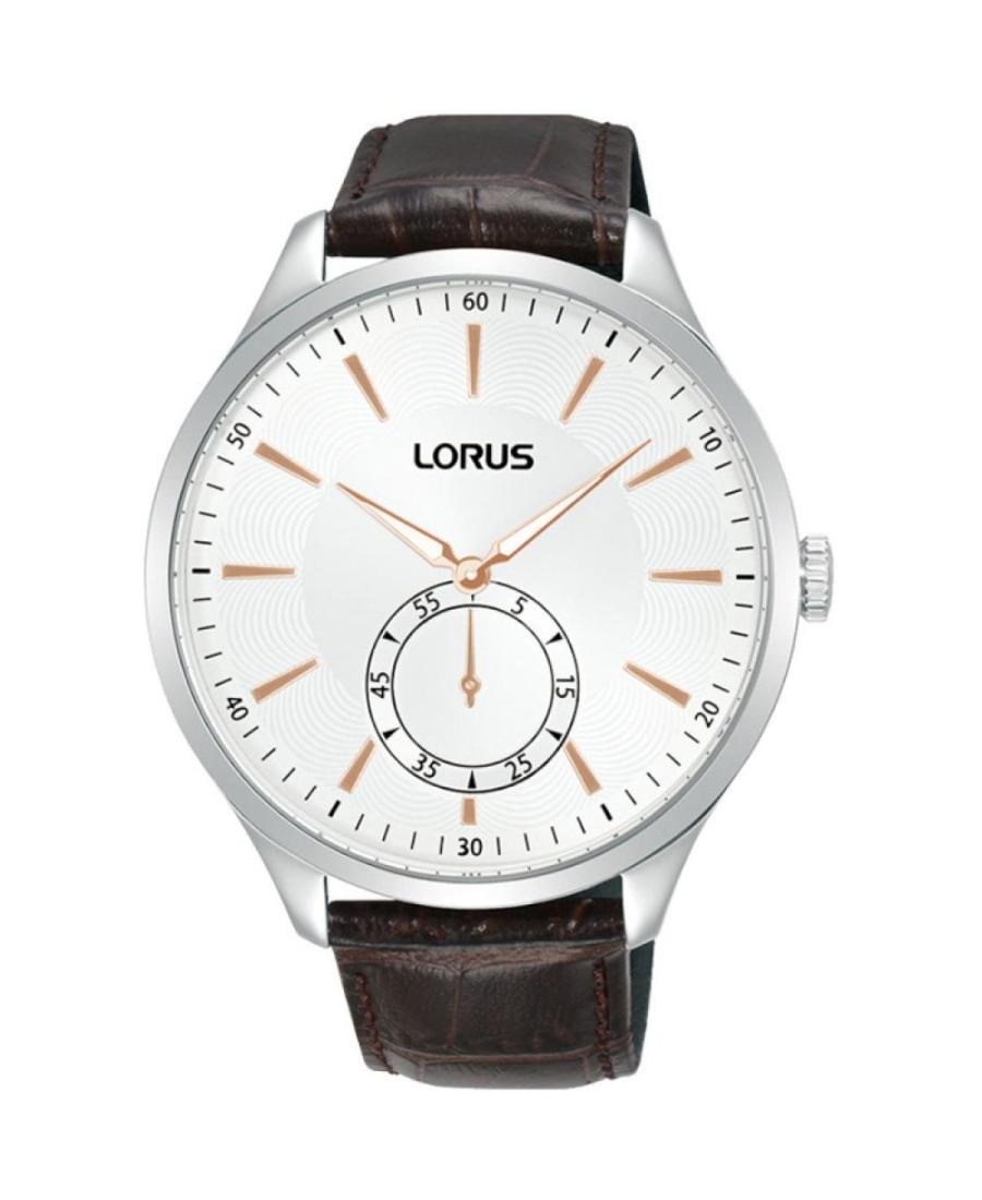 Men Klasické Japan Quartz Analog Watch LORUS RN471AX-9 Silver Dial 44mm