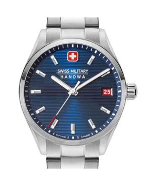 Women Klassisch Swiss Quartz Analog Watch SWISS MILITARY HANOWA SMWLH2200202 Blau Dial 35mm image 3