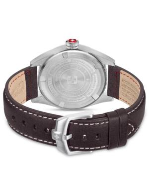 Men Klassisch Swiss Quartz Analog Watch SWISS MILITARY HANOWA SMWGA0001502 Blau Dial 42mm image 4