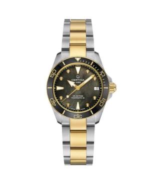 Kobiety klasyczny Luxury Szwajcar automatyczny analogowe Zegarek CERTINA C032.007.22.126.00 Matka Perłowa Wybierz 34.5mm