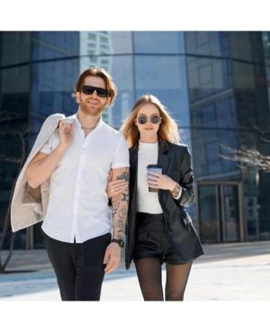 Мужские Многофункциональные Fashion Умные часы Спортивные Кварцевые Цифровой Часы GARETT GRC CLASSIC Black steel Черный Цифербла изображение 2