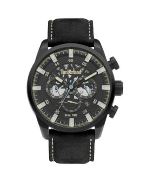 Men Classic Quartz Analog Watch TIMBERLAND TDWGF2100601 Black Dial