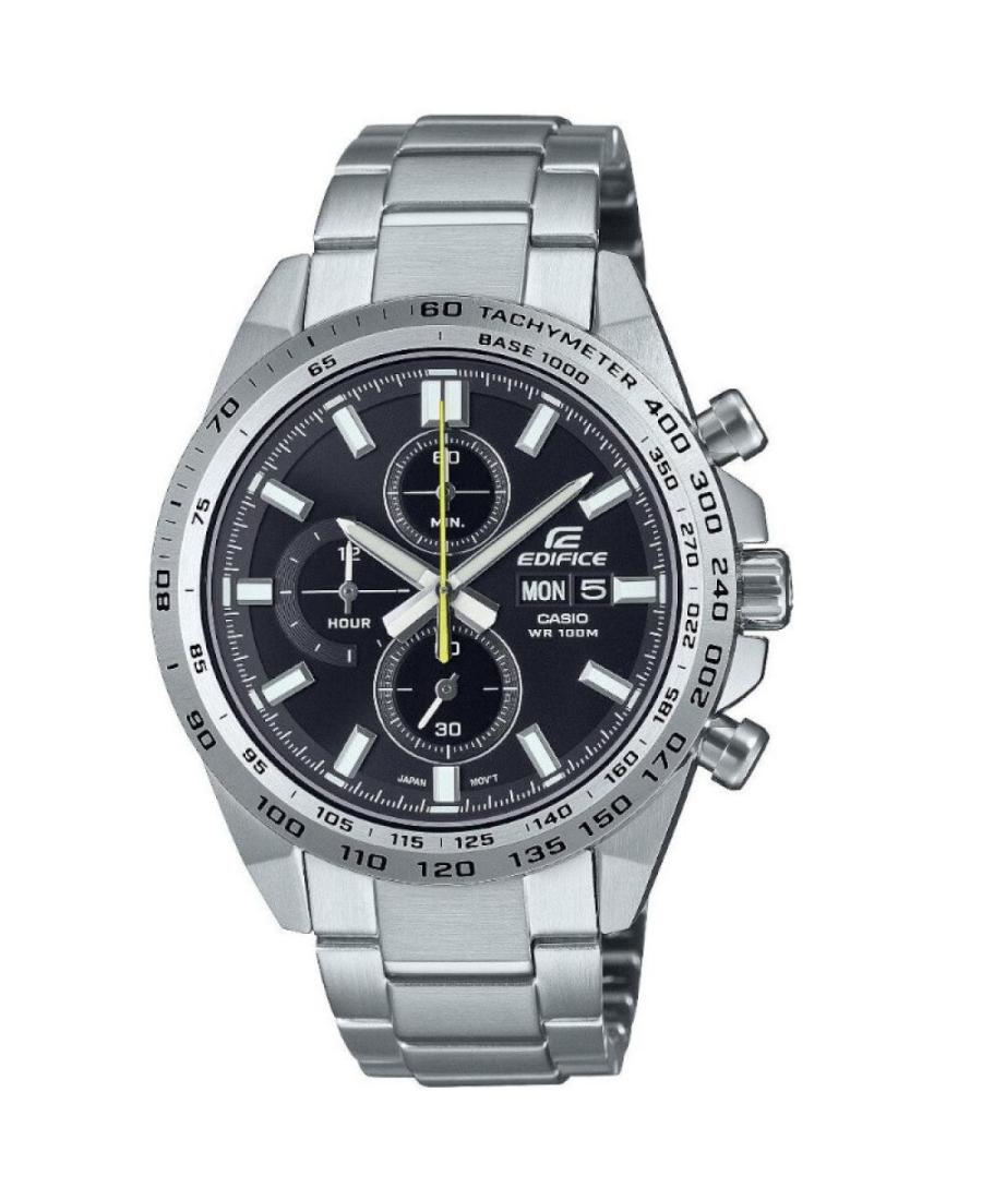 Vyriškas Klasikinis Japoniškas Kvarcinis Rodyklinis Watch Chronograph CASIO EFR-574D-1AVUEF Juodas Dial 42mm