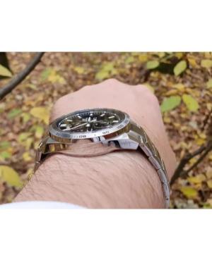 Vyriškas Klasikinis Japoniškas Kvarcinis Rodyklinis Watch Chronograph CASIO EFR-574D-1AVUEF Juodas Dial 42mm image 2