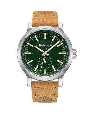 Men Klassisch Quartz Analog Watch TIMBERLAND TDWGF2231002 Grün Dial 46mm