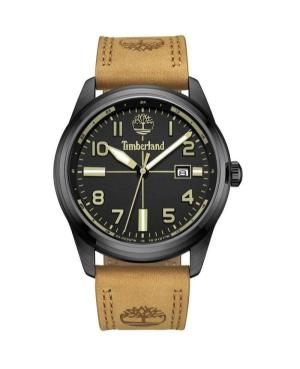Men Klassisch Quartz Analog Watch TIMBERLAND TDWGB2230701 Schwarz Dial 45mm