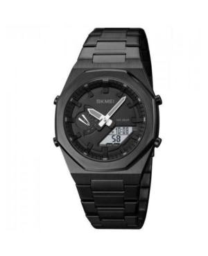Men Functional Quartz Digital Watch Alarm SKMEI 1816BKBKWT Černá Dial 41mm
