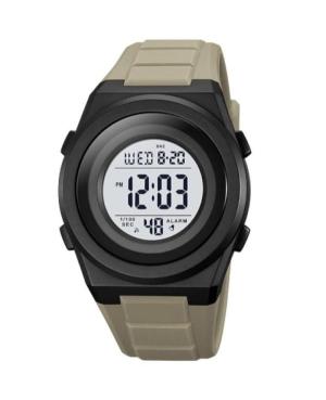 Men Functional Sports Quartz Digital Watch Alarm SKMEI 2080KH Silver color Dial 45mm