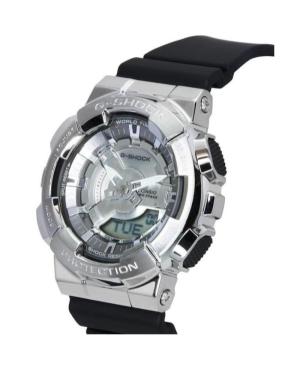 Women Sports Functional Diver Japan Quartz Digital Watch Timer CASIO GM-S110-1AER G-Shock Silver Dial 42mm image 5