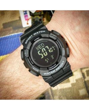 Men Sports Functional Quartz Digital Watch Timer SKMEI 2077BK Schwarz Dial 52mm image 2