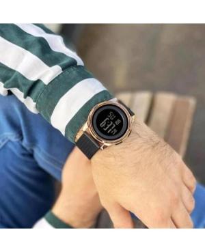 Men Functional Quartz Digital Watch Alarm SKMEI 1502GD Černá Dial 44mm image 2