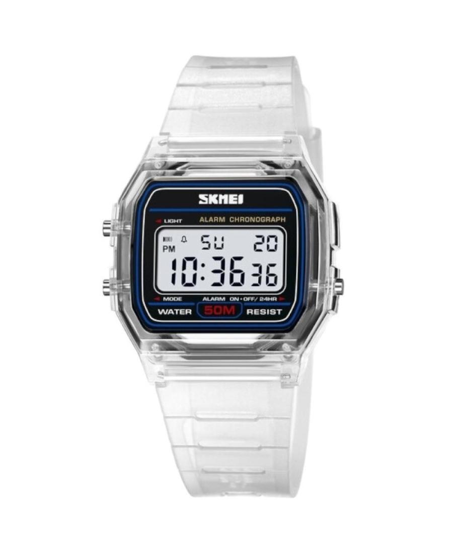 Vyriškas Sportinis Su funkcijomis Kvarcinis Digital Watch Alarm SKMEI 2056WT Silver color Dial 35mm