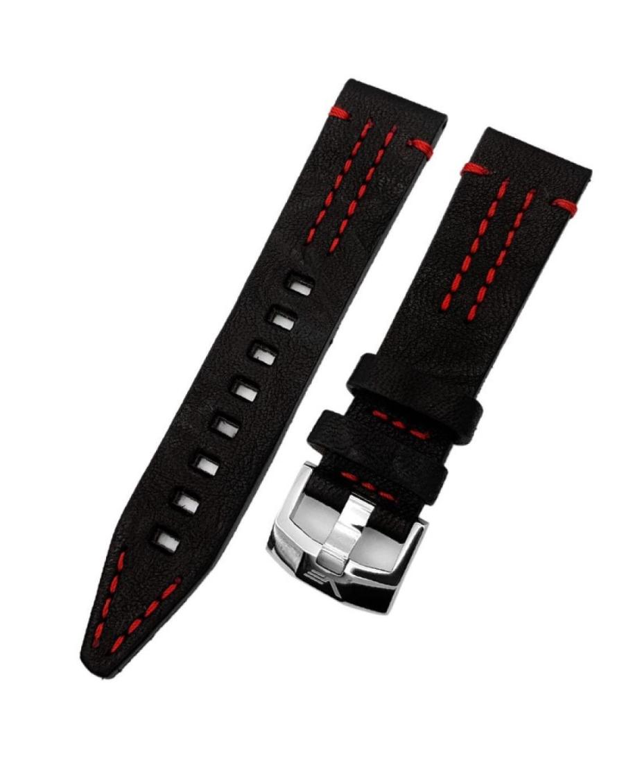 Vostok Europe ROCKET N-1 Watch Strap VE-ROC-N1-II-01(R).22.W Black Černá 22 mm