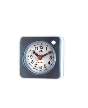 JULMAN PT140-1500-4 traveling alarn clock Gray Plastic Bílá