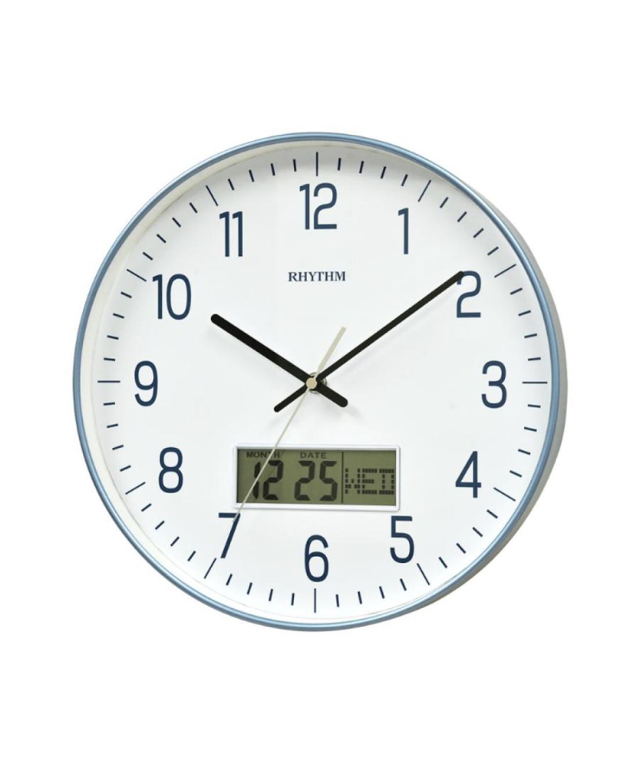 RHYTHM CFG723NR04 Wall clock Blue Plastic Modrá