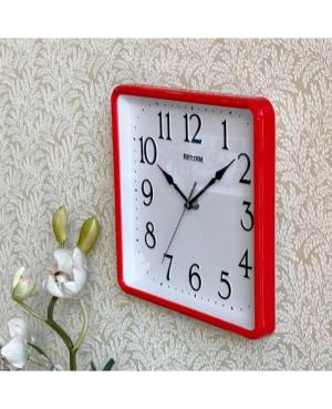 RHYTHM CMG597NR01 Wall clock Red Plastic Rot image 1
