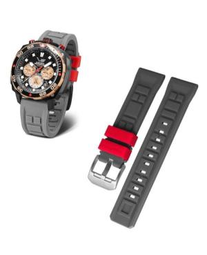 VOSTOK EUROPE VE-PERIOD-SL.07.24.W Силикон Серый 24 мм изображение 1