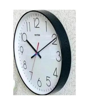RHYTHM CMG602NR02 Настенные кварцевые часы Пластик Черный изображение 2