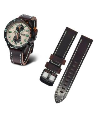 VOSTOK EUROPE VE-ALMAZ.02(BLUE).22.B Коричневый 22 мм изображение 2