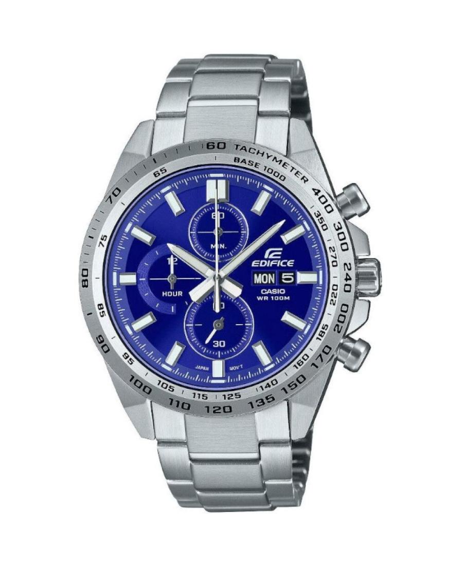 Men Klassisch Japan Quartz Watch Chronograph CASIO EFR-574D-2AVUEF Blau Dial