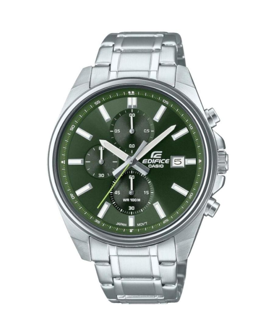 Men Klassisch Japan Quartz Analog Watch Chronograph CASIO EFV-610D-3CVUEF Grün Dial 44mm