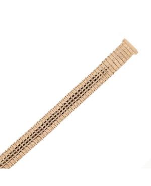 Expanding Watch Strap M-RoseGold-146-LADY Metal