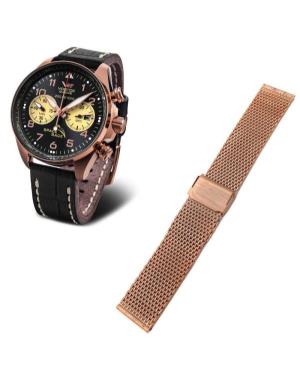Vostok Europe Space Race Watch bracelet VE-SPACE.BR.RG Metal 22 mm image 2
