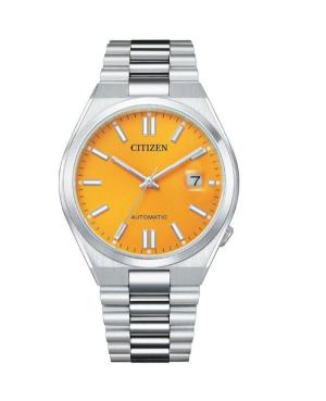 Mężczyźni klasyczny Japonia automatyczny analogowe Zegarek CITIZEN NJ0150-81Z Złoty kolor Wybierz 40mm