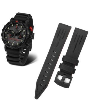 VOSTOK EUROPE VE-SUB.VAN.01(RED).22.B Чёрный 22 мм изображение 2