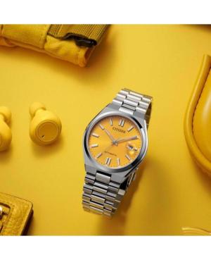 Чоловічий Класичний Механічний Наручний Годинник CITIZEN NJ0150-81Z image 3