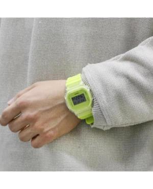 Men Sports Functional Diver Japan Quartz Digital Watch Alarm CASIO DW-5600GL-9ER G-Shock Silver color Dial 42mm image 2