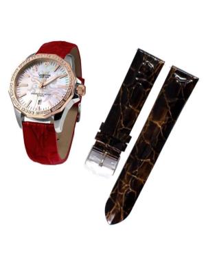 Vostok Europe Watch strap VE-UNDINE-02(CR).20.W Brown Braun 20 mm image 1