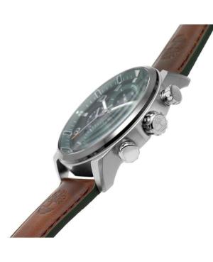 Мужские Fashion Классические Кварцевые Аналоговый Часы TIMBERLAND TDWGF2201101 Зелёный Циферблат 46mm изображение 4