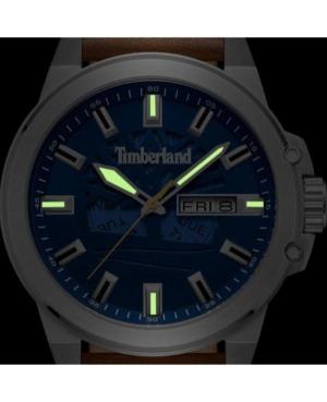Men Klassisch Quartz Analog Watch TIMBERLAND TDWGB0040801 Blau Dial 46mm image 3
