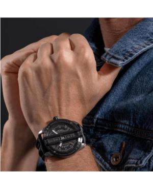Men Fashion Quartz Analog Watch POLICE PEWGB0039840 Silver color Dial 46mm image 3