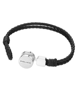 Police - Deep-Set Bracelet for Men Stainless Steel With Leather  PEAGB0005801 image 2