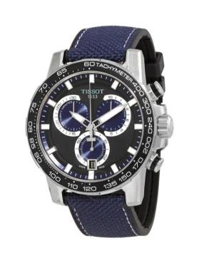 Mężczyźni sportowy Funkcjonalny Szwajcar kwarcowy analogowe Zegarek Chronograf TISSOT T125.617.17.051.03 Niebieska Wybierz 46mm image 3