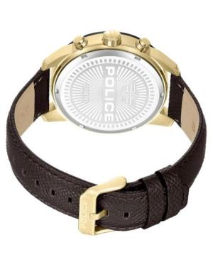 Men Klasické Quartz Analog Watch POLICE PEWGF0039340 Černá Dial 43mm image 2