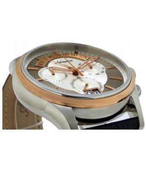 Vyriškas Classic Analog Klasikinis Swiss Kvarcinis Watch Chronograph ADRIATICA Balta Dial 7mm A1193.R213CH image 3