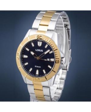 Men Classic Japan Quartz Analog Watch LORUS RH946QX-9 Blue Dial 43mm image 2