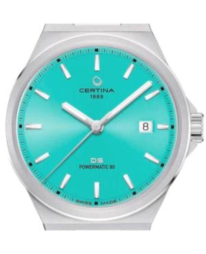 Men Klasické Luxury Swiss Automatic Analog Watch CERTINA C043.407.11.351.00 Modrá Dial image 8