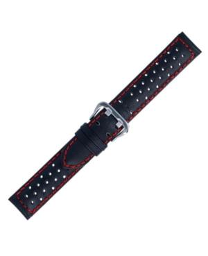 Watch Strap Diloy 380.53.18 Black Juoda 18 mm image 1