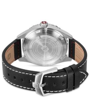 Vyriškas Sportinis Swiss Kvarcinis Rodyklinis Watch SWISS MILITARY HANOWA SMWGB0003201 Juodas Dial 44mm image 2
