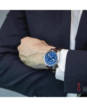 Men Klasické Swiss Quartz Analog Watch AVIATOR V.1.38.0.325.4 Modrá Dial 42.8mm image 2