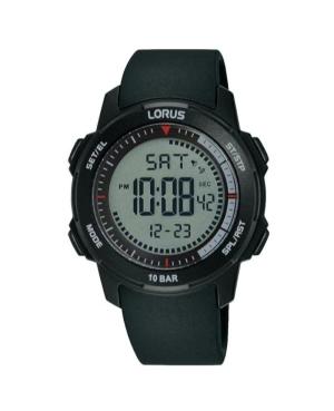 Kobiety sportowy Funkcjonalny Japonia kwarcowy cyfrowe Zegarek Budzik LORUS R2371PX-9 Kolor srebrny Wybierz 40mm
