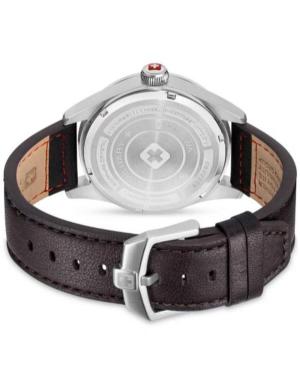 Men Klassisch Swiss Quartz Analog Watch SWISS MILITARY HANOWA SMWGB0000804 Schwarz Dial 43mm image 3