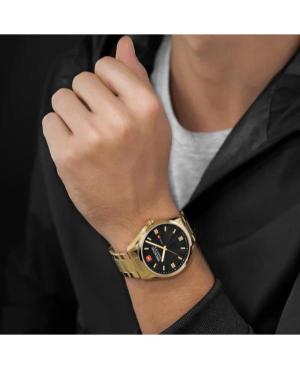 Men Klassisch Swiss Quartz Analog Watch SWISS MILITARY HANOWA SMWGH0001610 Schwarz Dial 43mm image 3