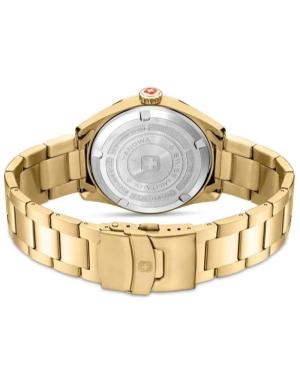 Mężczyźni klasyczny Szwajcar kwarcowy analogowe Zegarek SWISS MILITARY HANOWA SMWGH0001610 Czarny Wybierz 43mm image 4